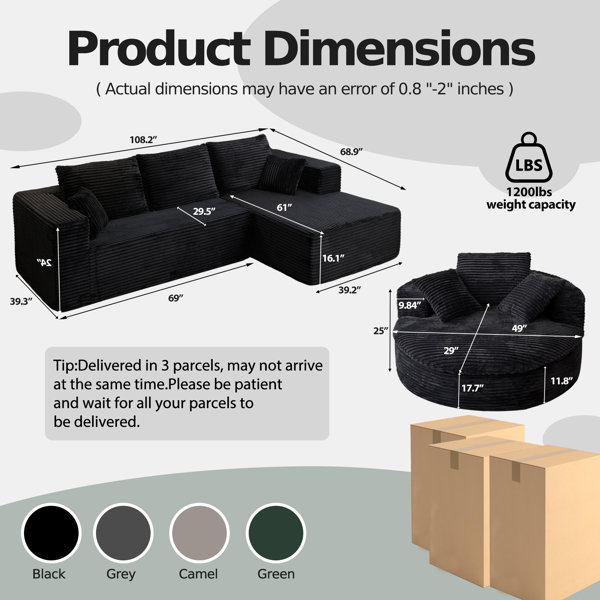 Dimensions du produit