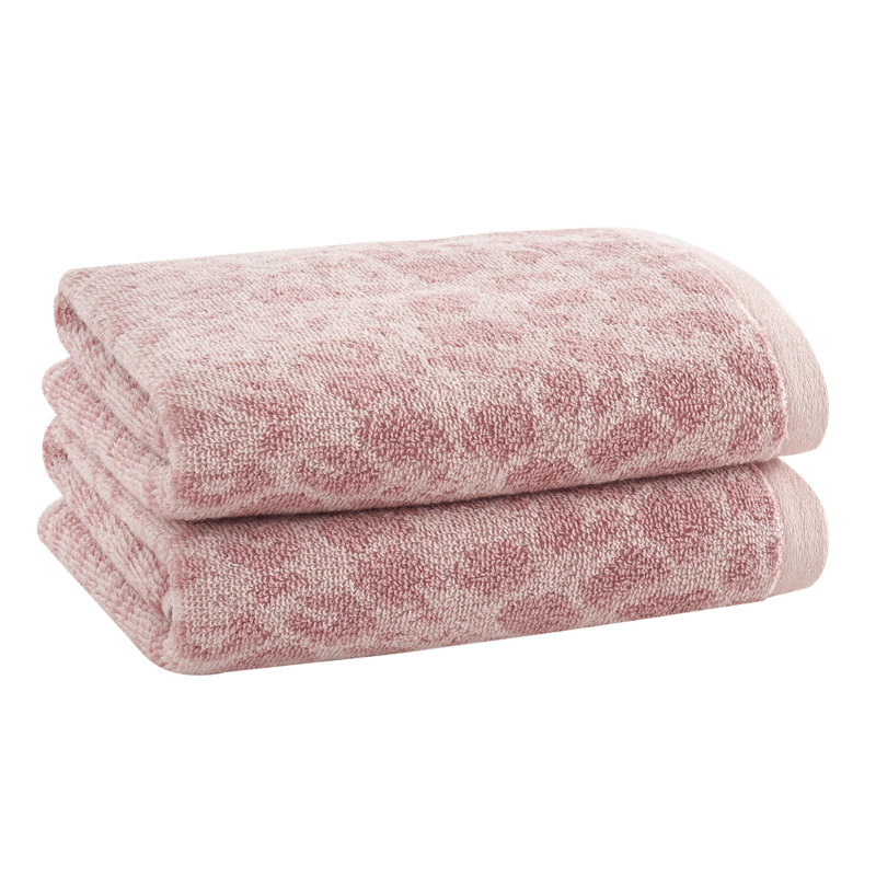 Sengeti 2 Piece Hand Towel Same-Size Bale, Blush