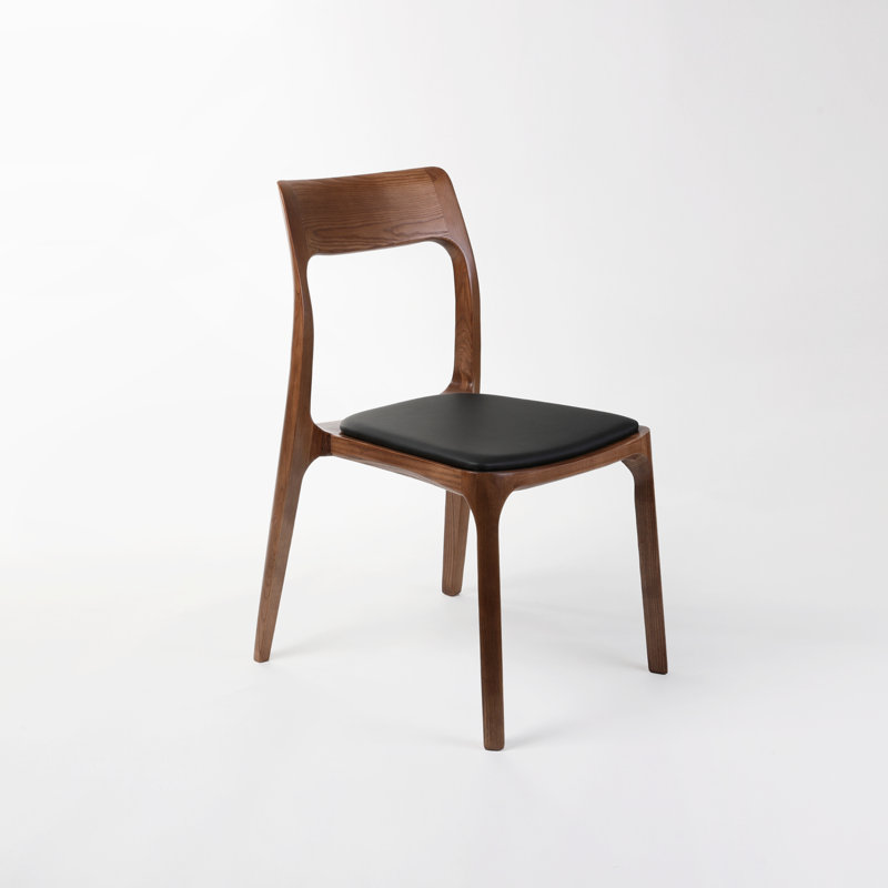 Chaise de salle à manger Tello, noyer