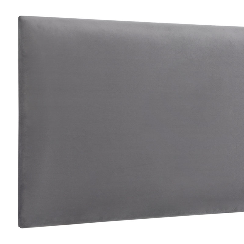Bedford Upholstered Headboard, Steel, Kingsize (5'), Velvet