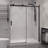 Rhodes 60" W x 76" H Single Sliding Frameless Shower Door-52233375