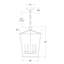 Chapman & Myers Darlana Large Lantern-44764877-44745317