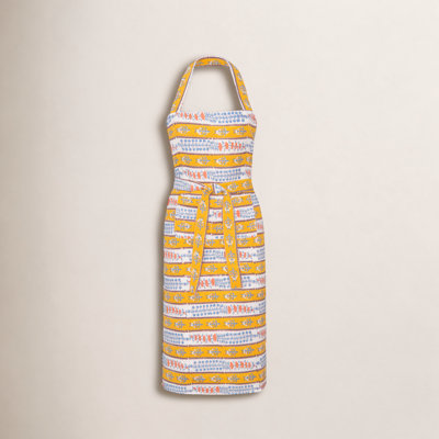 Charlemont Floral Cotton Bib Apron