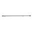 Black Aluminium Alloy, Resin Adjustable 3cm Bay Window Single Curtain Rod-229558080