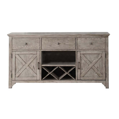 Rocky 66" Server, Gray Oak Finish
