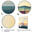 Minimal Orange Beach House I - reproduction sur toile-301004979-301004988
