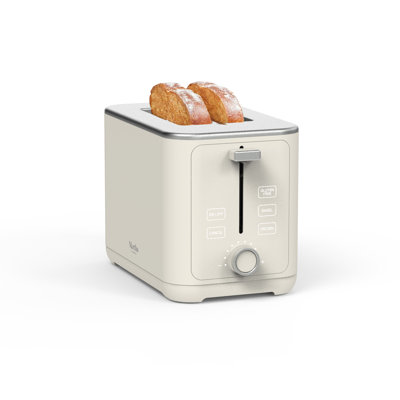 Martha Stewart 2 Slice Classic Toaster, Linen