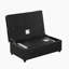 Folding Ottoman Sleeper Bed with Mattress Convertible Guest Bed