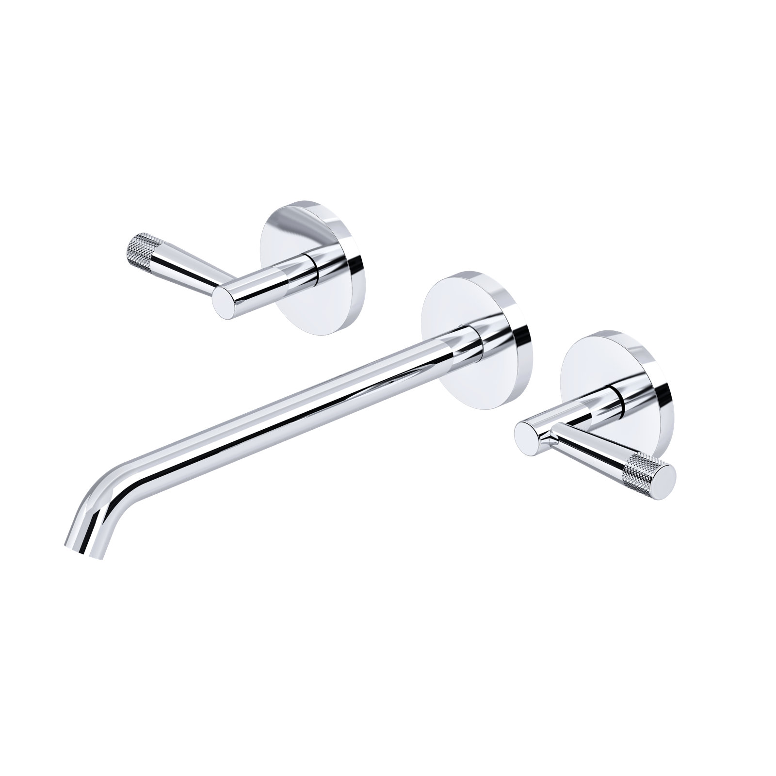 Terrell Wall Roman Tub Faucet, Polished Chrome