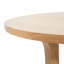 Table de salle à manger de 48 po de style rond. Sièges 4. Fabriqué en bois massif et résistant aux égratignures et à l'eau. Facile à assembler. Convient pour les cuisines. Bois de frêne naturel éblouissant. Table de l 48 po x P 48 po x H 31,11 po