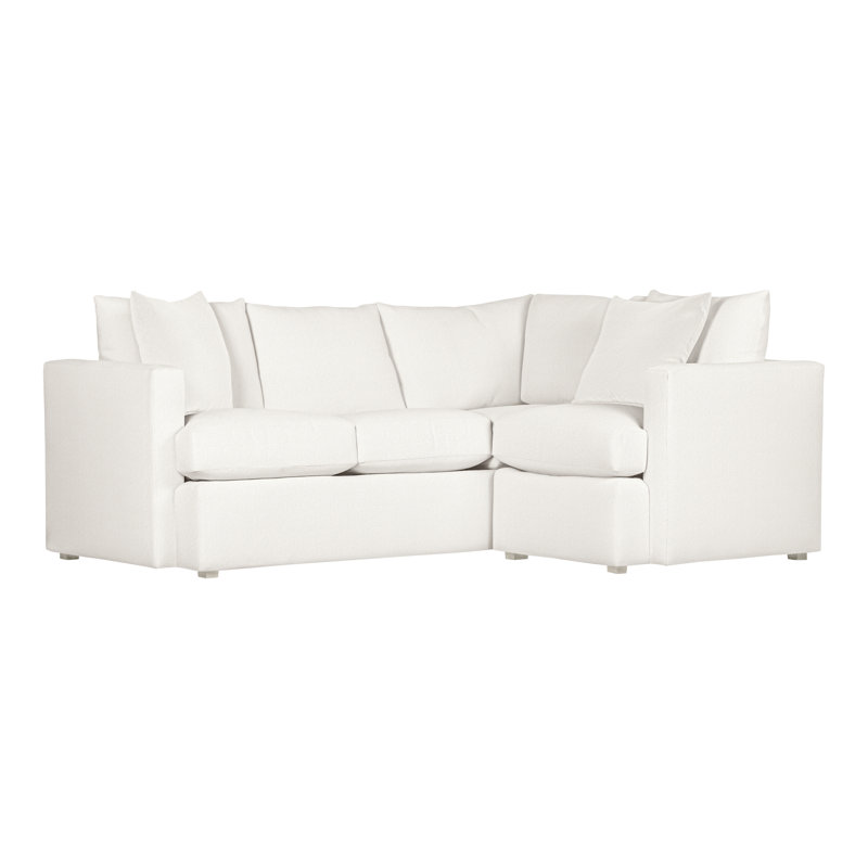 American Bungalow 2-Piece Sectional, Kennelly Snow, Wrenn
