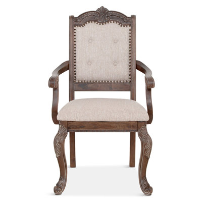 Wesley 43cm H Fabric Upholstered Armchair