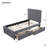 Upholstered Slat Storage Bed-10916350-10916339