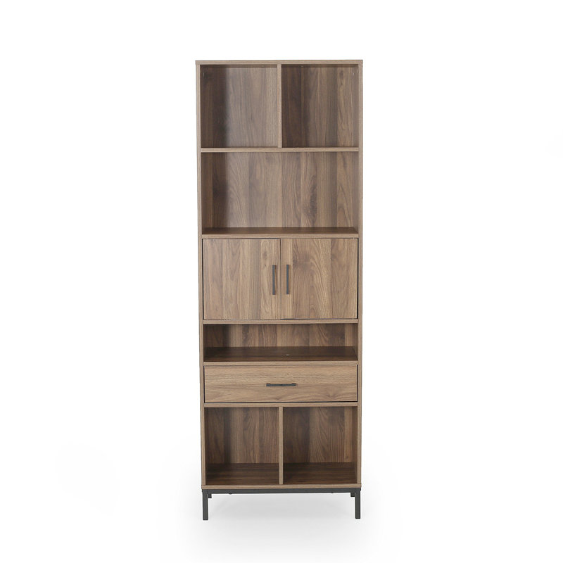 Glantz Storage Bookcase, Oak