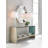63 " W Glass Top Console Table