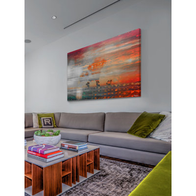 «Coachella Valley», reproduction sur toile tendue