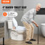 VEVOR Raised Toilet Seat, 4" Height Raised, 300 lbs Weight Capacity, Universal Toilet Seat Riser,