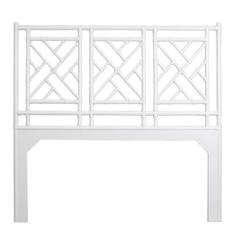 Chippendale Standard Bed, Full, White