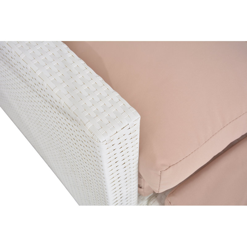 Ensemble de conversation modulaire avec coussins 5 pièces Rocksprings