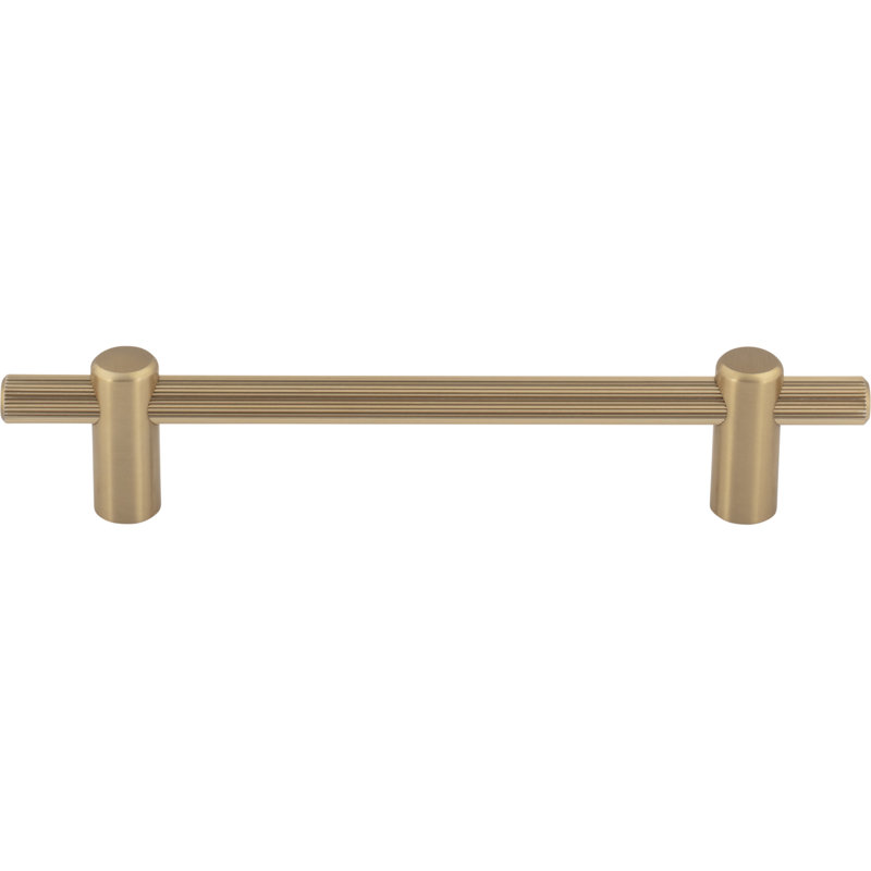 Dempsey 12" Center To Center Bar Pull, Honey Bronze, 5 1/16" Center To Center