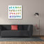  «Kids Rock C» par Jean Plout, art mural sur toile, 37 po x 37 po