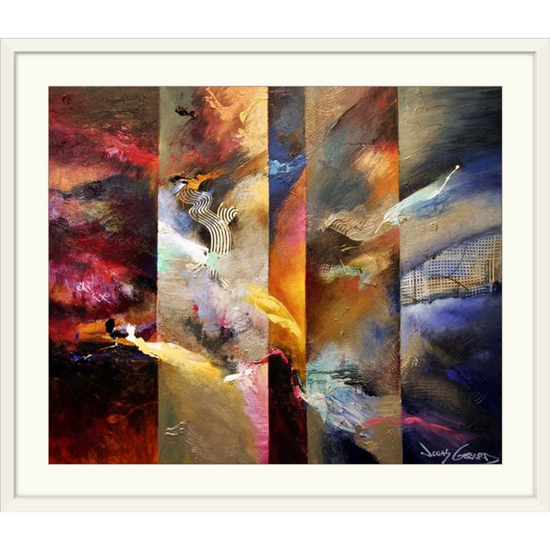 «El Todopoderoso» par Frioucheburg, impression, H 25 po x l 30 po x P 1,5 po, Toile