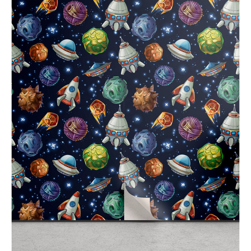 Rouleau de papier peint adhésif Tatawan, L 13 po x L 100 po