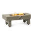 Table de foyer en fer 42 pouces