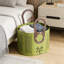 Plastic Fire Resistant Laundry Cart with Wheels-138034372