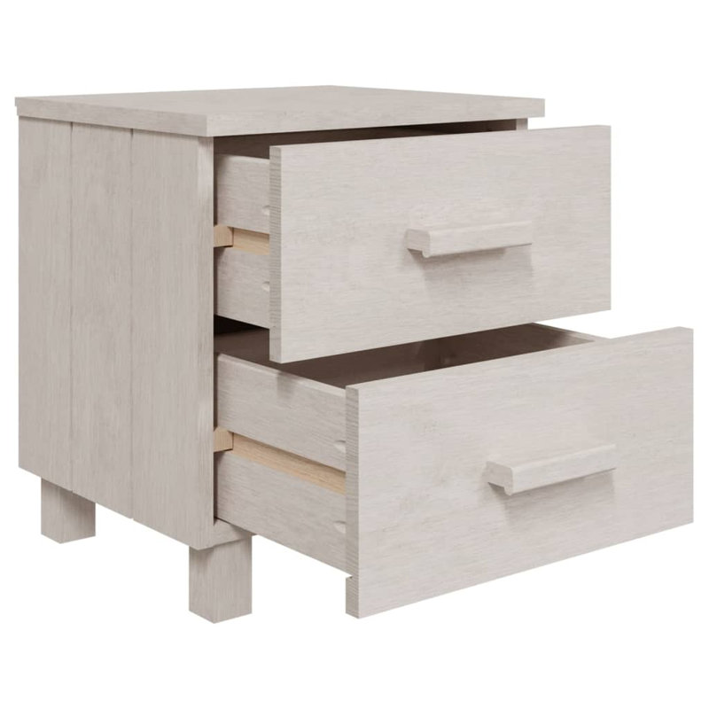 Gwendy 40cm W Bedside Table, White