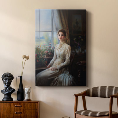 WOMEN Series CCXLV  -Premium Gallery Wrapped Canvas -Ready to Hang