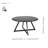 Azyria Round Powder Coated Steel Outdoor Coffee Table