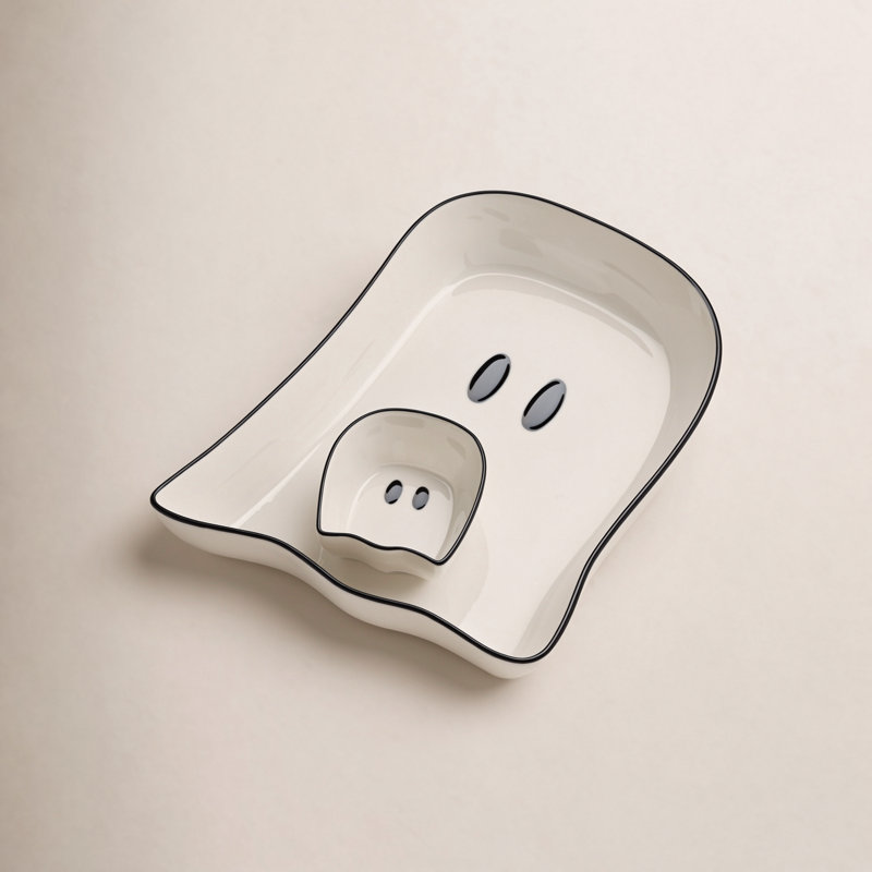 Lenox Ghost Chip & Dip 2-Piece Set