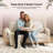 Modern Farmhouse Velvet Upholstery Loveseat With Frame Compact 2-Seater Couch For Small Space-1202126065