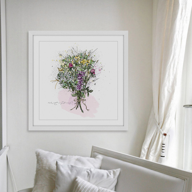 Marie-Eve Pharand - Single Picture Frame Painting, 51cm H x 51cm W