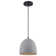 Beyla 1 - Light Concrete Dome Pendant