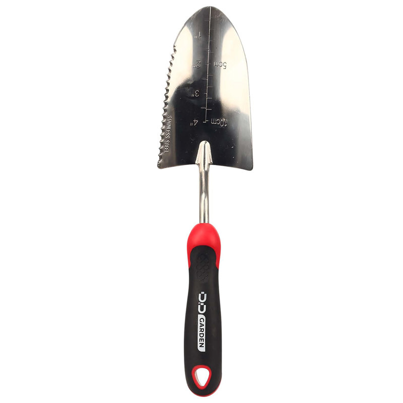 Acier inoxydable robuste: truelle dentelée