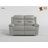 Sitz 62.5'' Transitional Top Grain Leather Manual Double Reclining Love Seat with Tab Pull Reclining Motion-628265090