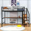 Lit mezzanine double avec tablettes Vanduser de Mason & Marbles-1069805556