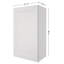 Armoire murale standard Shaker Dove de l 21 po x P 12 po x H 36 po Homeibro Cozy Design-926327722-925975467