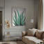 «Desert Agave Cactus», art mural texturé encadré-1480405700-1480405706
