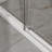 60" W X 58" H Modern Sliding Glass Shower Door, 6mm Tempered Clear Glass, , Waterproof Sealing Strips, Quiet Open Edge, Large Silent Pulleys