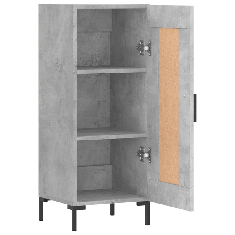 Mateas 34.5cm Sideboard, Concrete grey