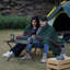 Texture de camping en laine 64 po x 88 po