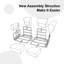 Canapé modulaire à assise profonde modulaire, Varnam-1025701476