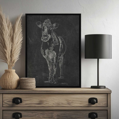 «Farm to Walls Cow» par Kamdon Kreations, reproduction d'art