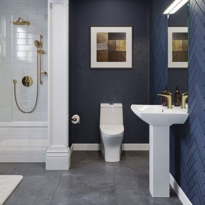 Sublime II 1-Piece Round Dual-Flush Toilet