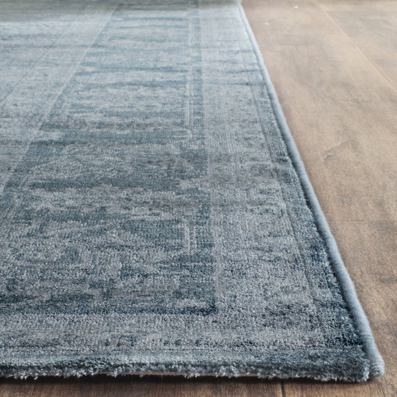 Syliva Viscose Pile Rug, Rectangle 4' x 5'7"