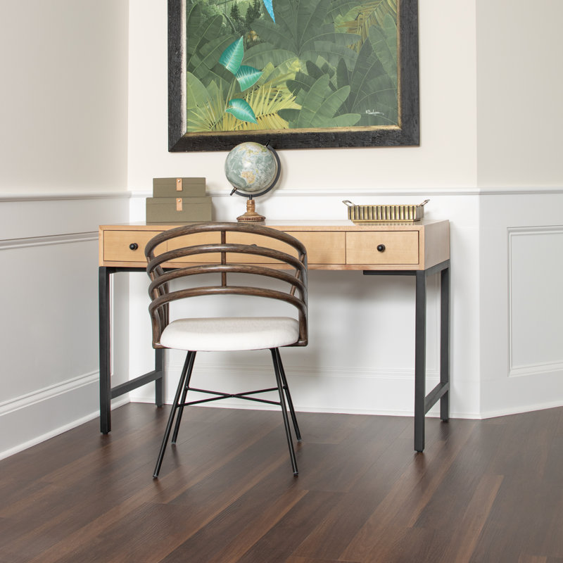 Maple Writing Desk, Celery Green