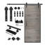 Porte de grange en bois avec quincaillerie d'installation - hauteur de 84 po-79201166-79201173